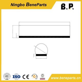 Parti di ricambio del bucket di escavatore 2804097 roll bar