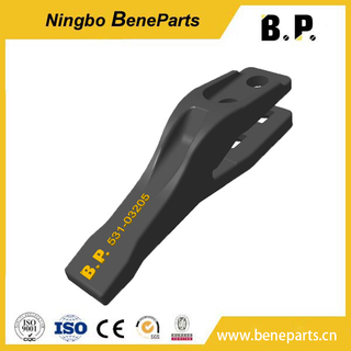 L'escavatore parte le attrezzature edili 3cx, Type22, denti della benna dell'escavatore a cucchiaia rovescia Unitooth 531-03205