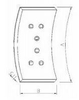 Punta per bulldozer 7t4097
