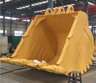 Attrezzatura per escavatore da costruzione per macchine da roccia Ec360b Benna per frantoio Benna standard per miniera in acciaio legato ad alta resistenza all'usura per impieghi gravosi