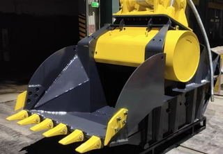 Accessorio per escavatore per macchine da roccia da costruzione Ec460 Ec360 Ec290 Ec240 Ec210 2.7cbm Benna da roccia Miniera standard per impieghi gravosi Elevata resistenza all'usura