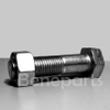 Bullone della pista 9W3619 10,9 12,9 grado 40cr 42CrMo Acciaio al carbonio con segmento esagonale Bullone e dado Bulloni per scarpe con puntina per aratro
