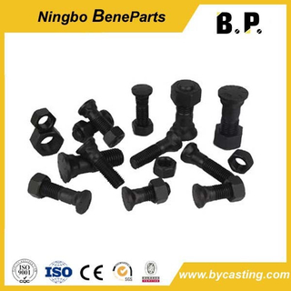 Bullone della pista del bullone dell'aratro 5f8933/02090-11205 Vite 10,9 12,9 Bullone e dado di segmento esagonale del acciaio al carbonio del grado 40cr 42CrMo