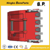 Benna standard dell'escavatore a cucchiaia rovescia per roccia di scavo resistente OEM con attacco 0.8cbm per escavatore 320c
