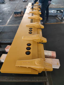 Segmento piatto a doppio smusso 195-71-11654 Parti di macchine edili Grader Blade Motor Grader Acciaio al carbonio Acciaio al boro Dbf Punta tagliente