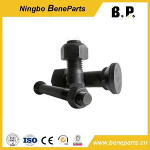 Bullone della pista del bullone dell'aratro 6f0196/142-70-12260 Vite 10,9 12,9 Bullone e dado di segmento esagonale del acciaio al carbonio del grado 40cr 42CrMo