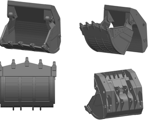 BENNA SD KOMATSU PC4000 22M³