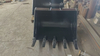 D0610E30 Bucket 770mm Larghezza 0,14m³ Duty per l'escavatore