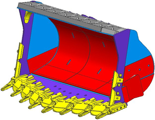 BENNA SD KOMATSU WA800 11M³