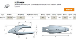 Adattatore combinato 710010