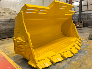 Caterpillar 988K 6.4m³ Bucket di roccia pesante per caricatore di ruote minerarie