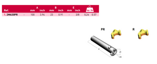 2MA40PR Perno con denti della benna