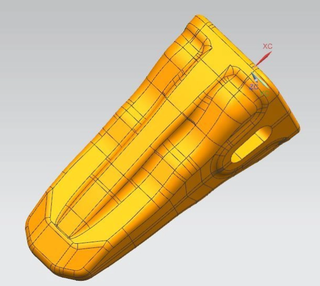 KH23EX Dente per denti della benna Komatsu PC240