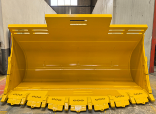 333-0911 Caterpillar 988H 6.4m³ Bucket di roccia pesante per caricatore di ruote minerarie