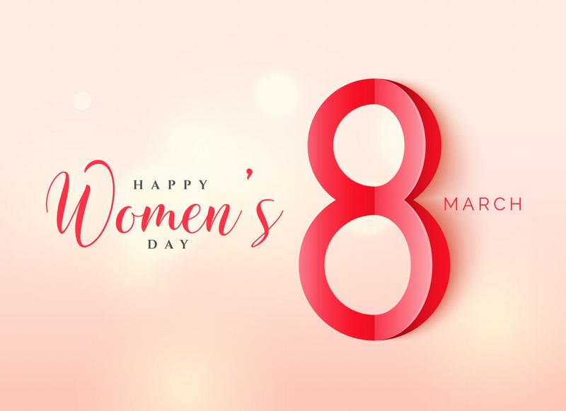 Giornata della donna felice